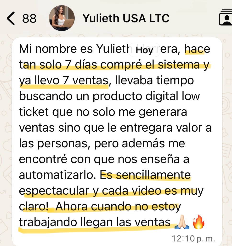 Testimonio de Yulieth, USA